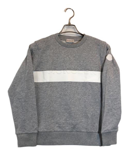 MONCLER（モンクレール）MONCLER (モンクレール) MAGLIA GIROCOLLO グレー サイズ:14の古着・服飾アイテム