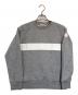 MONCLER（モンクレール）の古着「MAGLIA GIROCOLLO」｜グレー