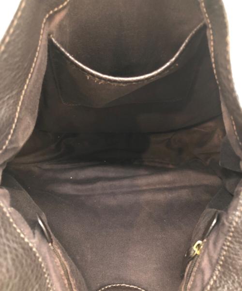 MULBERRY（マルベリー）MULBERRY (マルベリー) レザーバッグ ブラックの古着・服飾アイテム