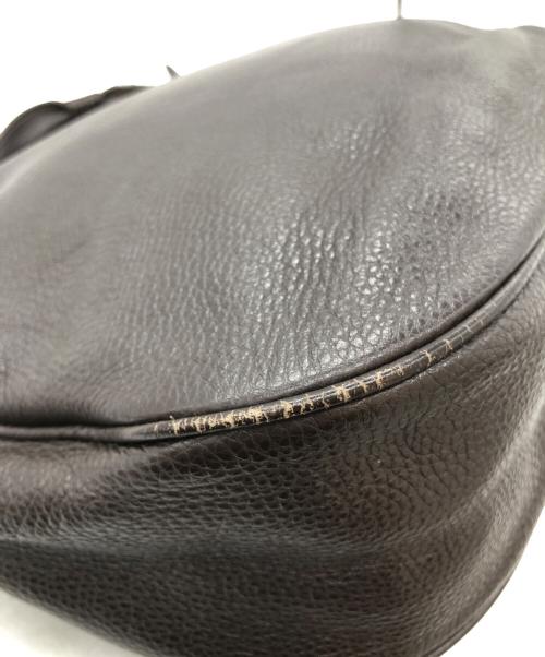 MULBERRY（マルベリー）MULBERRY (マルベリー) レザーバッグ ブラックの古着・服飾アイテム