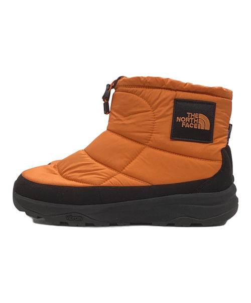 THE NORTH FACE（ザ ノース フェイス）THE NORTH FACE (ザ ノース フェイス) ヌプシ ブーティ ウォータープルーフ ロゴ ショートブーツ オレンジ サイズ:SIZE US 10の古着・服飾アイテム