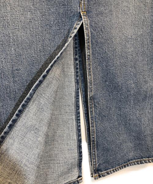 DEUXIEME CLASSE（ドゥーズィエム クラス）DEUXIEME CLASSE (ドゥーズィエム クラス) DENIM W Slit スカート ブルー サイズ:34の古着・服飾アイテム