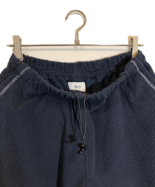 Acy（エイシー）Acy (エイシー) FLEECE PANTS ネイビー サイズ:03の古着・服飾アイテム