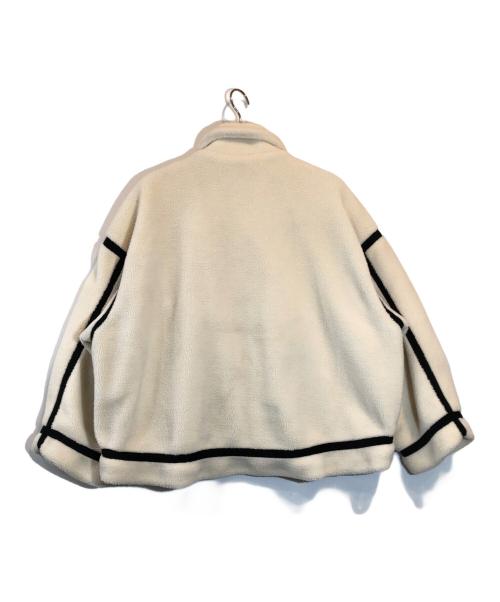 TBPR（タイトブース プロダクション）TBPR (タイトブース プロダクション) ボアジャケット ホワイト サイズ:Lの古着・服飾アイテム