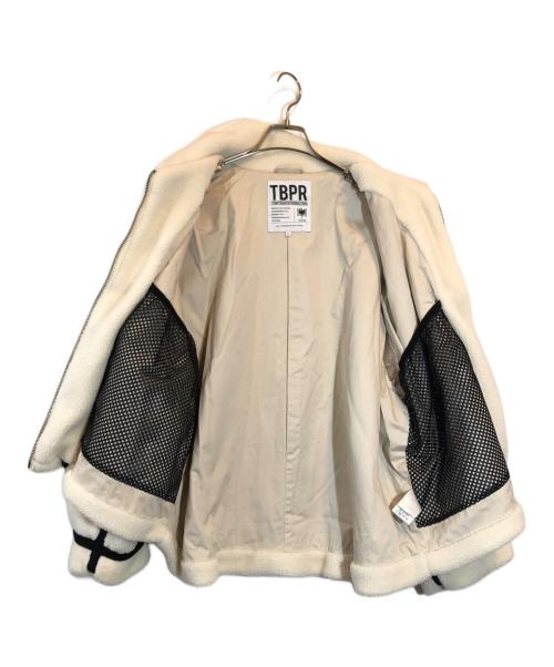 TBPR（タイトブース プロダクション）TBPR (タイトブース プロダクション) ボアジャケット ホワイト サイズ:Lの古着・服飾アイテム