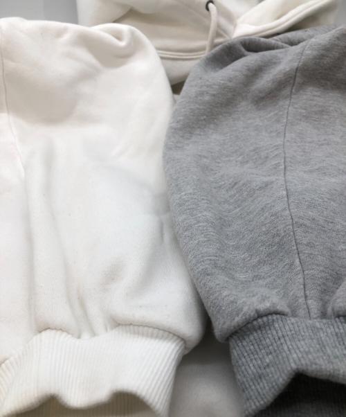 TIGHTBOOTH PRODUCTION（タイトブースプロダクション）TIGHTBOOTH PRODUCTION (タイトブースプロダクション) スウェット ホワイト×グレー サイズ:XLの古着・服飾アイテム