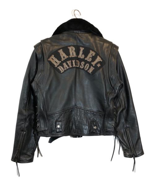 B's Leather（バイカーズレザー）B's Leather (バイカーズレザー) ライダースジャケット ブラック サイズ:Ⅱの古着・服飾アイテム