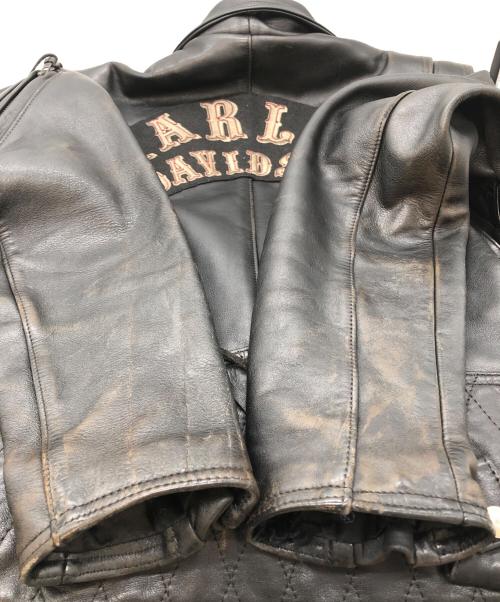 B's Leather（バイカーズレザー）B's Leather (バイカーズレザー) ライダースジャケット ブラック サイズ:Ⅱの古着・服飾アイテム