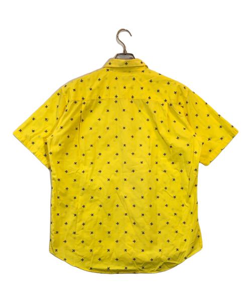 ISSEY MIYAKE（イッセイミヤケ）ISSEY MIYAKE (イッセイミヤケ) 刺繍デザイン半袖シャツ イエロー サイズ:3の古着・服飾アイテム