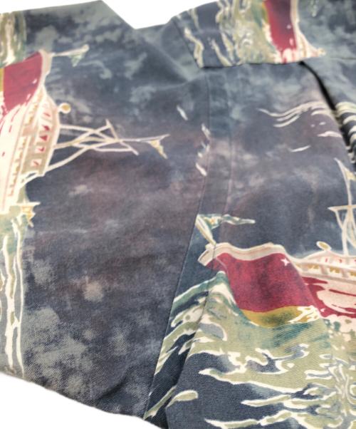 POLO RALPH LAUREN（ポロ・ラルフローレン）POLO RALPH LAUREN (ポロ・ラルフローレン) オープンカラーシャツ ブルー サイズ:XLの古着・服飾アイテム