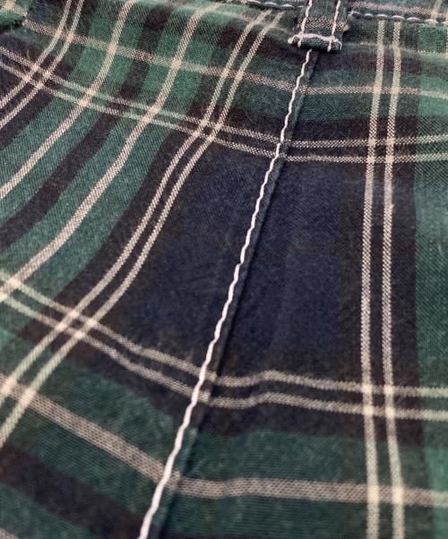 COMME des GARCONS tricot（コムデギャルソントリコ）COMME des GARCONS tricot (コムデギャルソントリコ) チェックパンツ グリーン サイズ:Mの古着・服飾アイテム