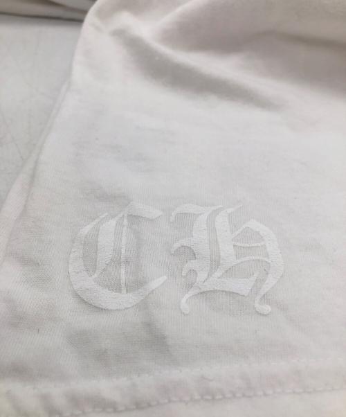 CHROME HEARTS（クロムハーツ）CHROME HEARTS (クロムハーツ) スクロールラベルtシャツ ホワイト サイズ:SIZE XLの古着・服飾アイテム