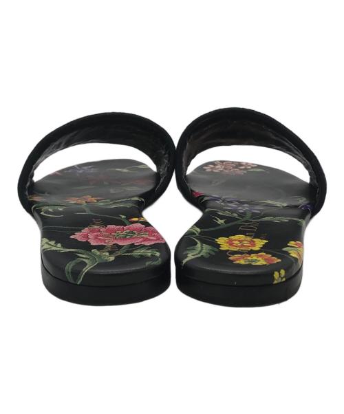 Christian Dior（クリスチャン ディオール）Christian Dior (クリスチャン ディオール) ミュール ネイビー×ブラック サイズ:37の古着・服飾アイテム