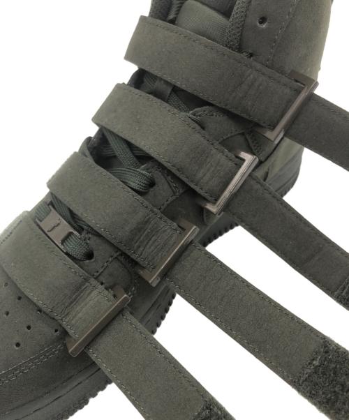 NIKE（ナイキ）NIKE (ナイキ) BILLIE EILISH (ビリーアイリッシュ) ナイキ エアフォース1 ハイ オリーブ サイズ:US8.5の古着・服飾アイテム