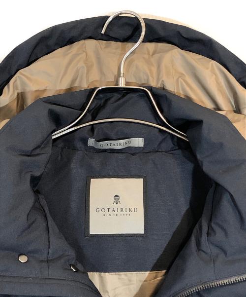 五大陸（ゴタイリク）五大陸 (ゴタイリク) メランジラミネート ダウンコート ネイビー サイズ:SIZE Mの古着・服飾アイテム