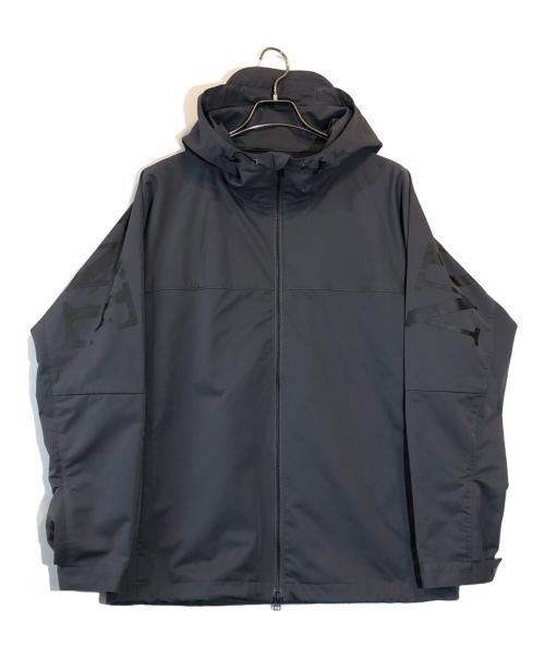 NUMBER (N)INE（ナンバーナイン）NUMBER (N)INE (ナンバーナイン) ビッグロゴバックプリントマウンテンパーカ ー グレー サイズ:Sの古着・服飾アイテム