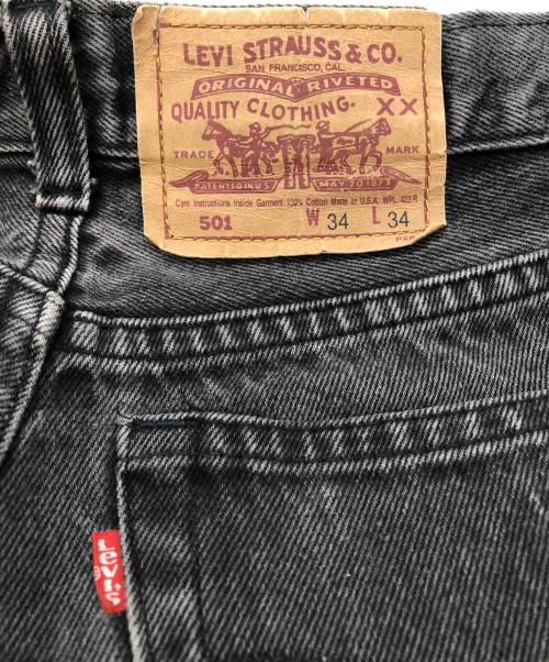 LEVI'S（リーバイス）LEVI'S (リーバイス) デニムパンツ ブラック サイズ:SIZE 86cm (W34)の古着・服飾アイテム