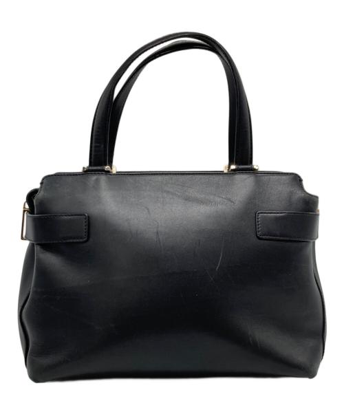 Salvatore Ferragamo（サルヴァトーレ フェラガモ）Salvatore Ferragamo (サルヴァトーレ フェラガモ) ガンチーニハンドバック ブラックの古着・服飾アイテム