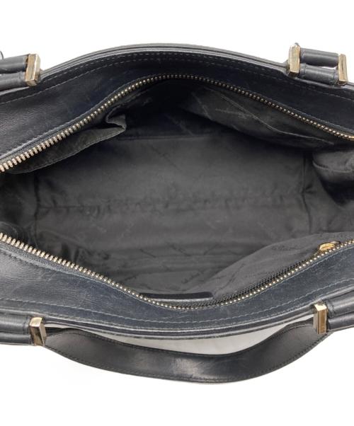 Salvatore Ferragamo（サルヴァトーレ フェラガモ）Salvatore Ferragamo (サルヴァトーレ フェラガモ) ガンチーニハンドバック ブラックの古着・服飾アイテム