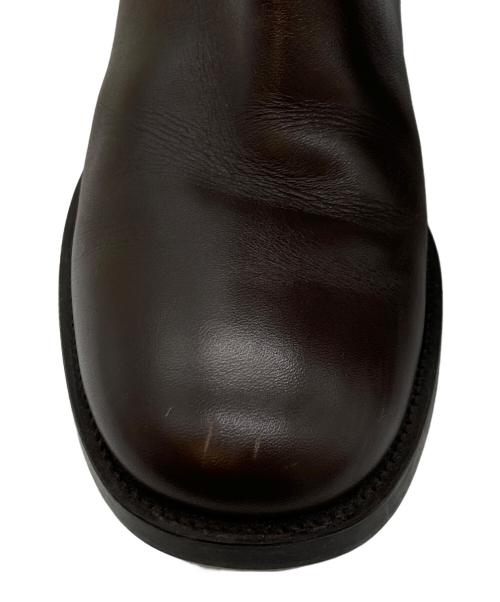 Salvatore Ferragamo（サルヴァトーレ フェラガモ）Salvatore Ferragamo (サルヴァトーレ フェラガモ) ガンチーニロングブーツ ブラウン サイズ:SIZE 5の古着・服飾アイテム