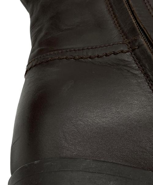 Salvatore Ferragamo（サルヴァトーレ フェラガモ）Salvatore Ferragamo (サルヴァトーレ フェラガモ) ガンチーニロングブーツ ブラウン サイズ:SIZE 5の古着・服飾アイテム