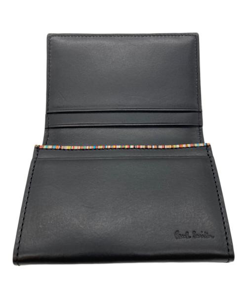 PAUL SMITH（ポールスミス）Paul Smith (ポールスミス) カードケース ブラックの古着・服飾アイテム