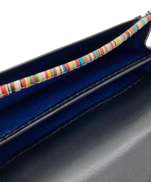 PAUL SMITH（ポールスミス）Paul Smith (ポールスミス) カードケース ブラックの古着・服飾アイテム