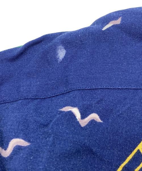 POLO RALPH LAUREN（ポロ・ラルフローレン）POLO RALPH LAUREN (ポロ・ラルフローレン) アロハシャツ ブルー サイズ:SIZE Lの古着・服飾アイテム