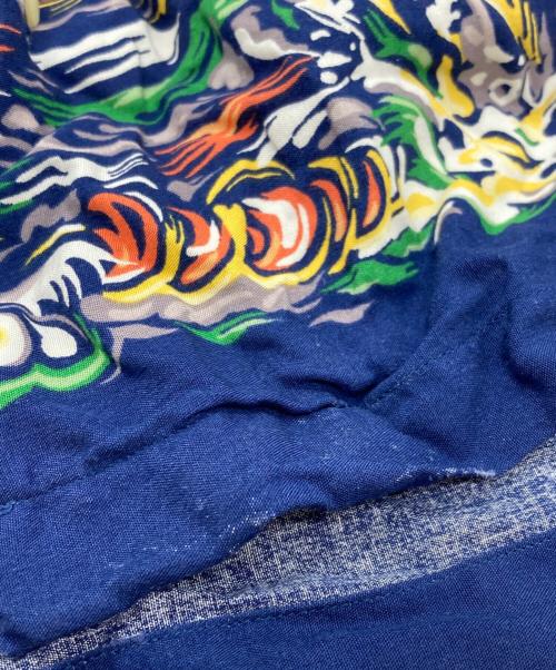 POLO RALPH LAUREN（ポロ・ラルフローレン）POLO RALPH LAUREN (ポロ・ラルフローレン) アロハシャツ ブルー サイズ:SIZE Lの古着・服飾アイテム