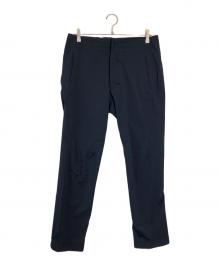 DESCENTE（デサント）の古着「リラックスフィットテーパードパンツ」｜ネイビー