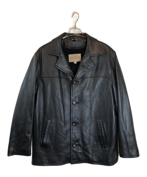 GUESS（ゲス）GUESS (ゲス) ライナー付レザーカーコート ブラック サイズ:Mの古着・服飾アイテム