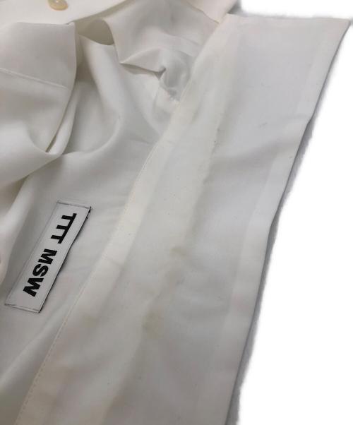 TTT MSW（ティー）TTT MSW (ティー) ロングスリーブシャツ ホワイト サイズ:Lの古着・服飾アイテム