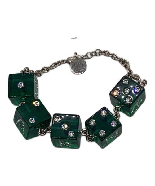 MARNI（マルニ）MARNI (マルニ) Dice チャームブレスレット グリーン サイズ:下記参照の古着・服飾アイテム