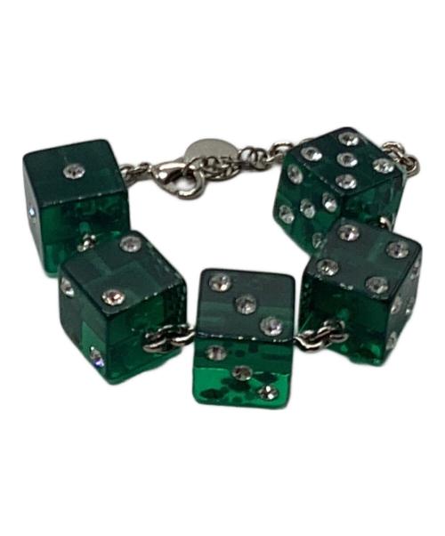 MARNI（マルニ）MARNI (マルニ) Dice チャームブレスレット グリーン サイズ:下記参照の古着・服飾アイテム