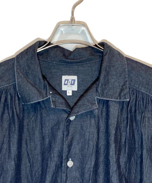 AiE（エーアイイー）AiE (エーアイイー) Painter Shirt ネイビー サイズ:Lの古着・服飾アイテム