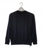 COMOLIコモリ）の古着「サマーウール長袖クルー」｜ブラック