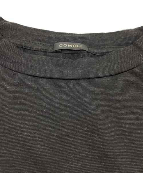 COMOLI（コモリ）COMOLI (コモリ) サマーウール長袖クルー ブラック サイズ:2の古着・服飾アイテム
