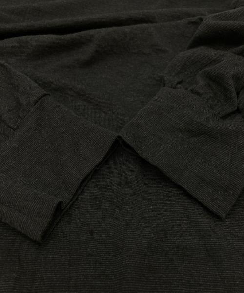 COMOLI（コモリ）COMOLI (コモリ) サマーウール長袖クルー ブラック サイズ:2の古着・服飾アイテム