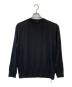 COMOLI（コモリ）の古着「サマーウール長袖クルー」｜ブラック