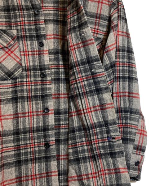 PENDLETON（ペンドルトン）PENDLETON (ペンドルトン) ヴィンテージウールシャツ グレー サイズ:Mの古着・服飾アイテム