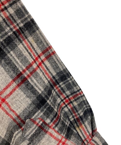 PENDLETON（ペンドルトン）PENDLETON (ペンドルトン) ヴィンテージウールシャツ グレー サイズ:Mの古着・服飾アイテム
