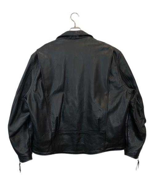 HARLEY-DAVIDSON（ハーレーダビッドソン）HARLEY-DAVIDSON (ハーレーダビッドソン) ライダースジャケット ブラック サイズ:XXLの古着・服飾アイテム