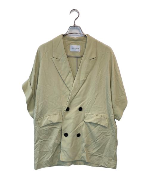 Adam et Rope（アダム エ ロペ）Adam et Rope (アダム エ ロペ) ショートスリーブジャケット グリーン サイズ:Fの古着・服飾アイテム