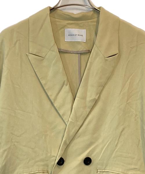 Adam et Rope（アダム エ ロペ）Adam et Rope (アダム エ ロペ) ショートスリーブジャケット グリーン サイズ:Fの古着・服飾アイテム