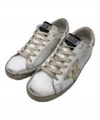 GOLDEN GOOSEゴールデングース）の古着「SUPERSTAR ローカットスニーカー USED加工」｜ホワイト