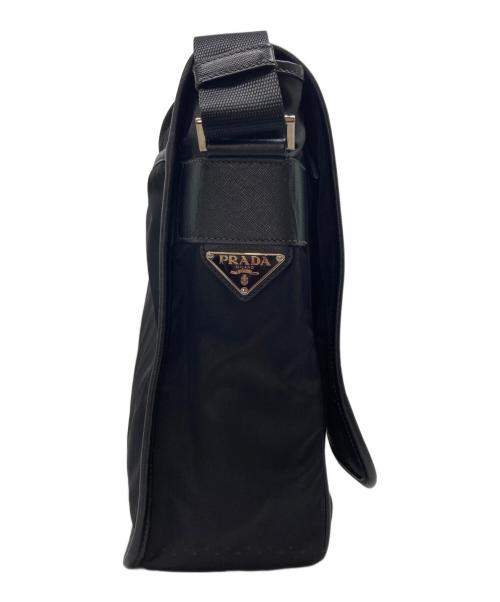 PRADA（プラダ）PRADA (プラダ) ナイロンショルダーバッグ ブラック サイズ:下記参照の古着・服飾アイテム
