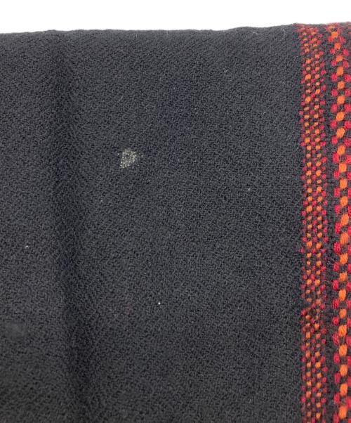 Yohji Yamamoto pour homme（ヨウジヤマモト プールオム）Yohji Yamamoto pour homme (ヨウジヤマモト プールオム) ウールマフラー ブラック サイズ:下記参照の古着・服飾アイテム