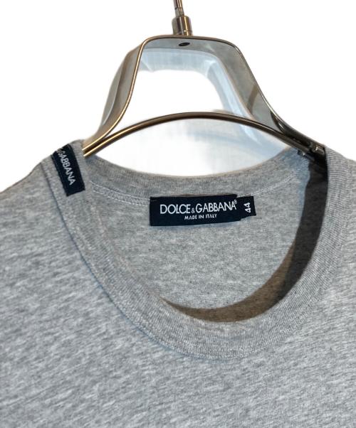DOLCE & GABBANA（ドルチェ＆ガッバーナ）DOLCE & GABBANA (ドルチェ＆ガッバーナ) プリントTシャツ グレー サイズ:44の古着・服飾アイテム