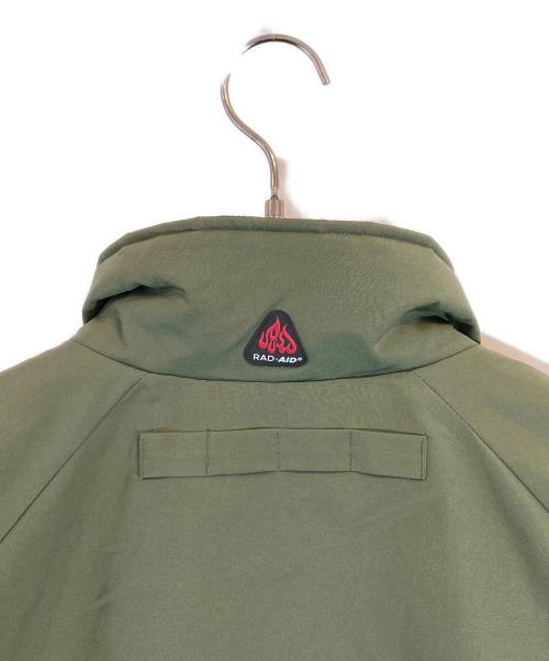 RADIALL（ラディアル）RADIALL (ラディアル) BLAZER - STAND CALLARED JACKET カーキ サイズ:MEDIUMの古着・服飾アイテム