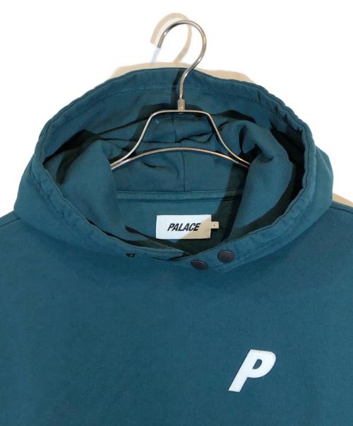PALACE（パレス）PALACE (パレス) DOUBLE POPPER P HOOD グリーン サイズ:SIZE Lの古着・服飾アイテム
